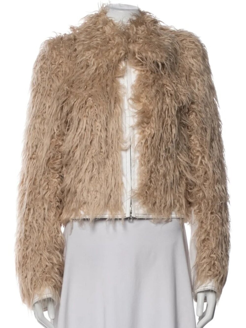 Dries Van Noten  Faux Fur Jacket